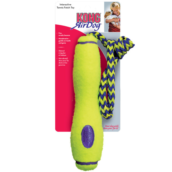 KONG Air Fetch Stick w/ Rope (Large) 發聲棒連繩狗玩具 (L)